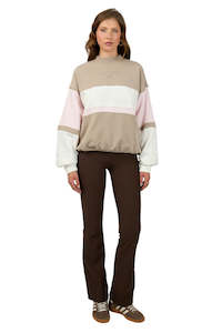 Womens Jetz Sweatshirts Hoodies Knits: Performance Box Crew