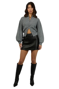 Peyton Zip Thru Knit