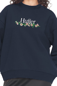 Womens Jetz Sweatshirts Hoodies Knits: Slouch Crew 350/Manuka