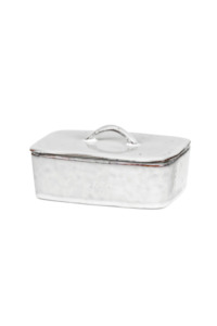 Dining Bowls Plates: Nordic Sand Butter Bowl with Lid