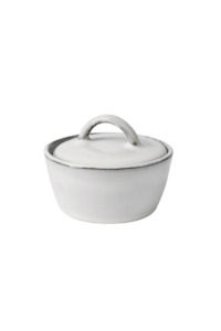 Nordic Sand Salt Bowl with Lid
