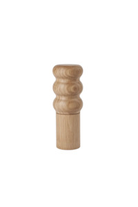 Dining Bowls Plates: Salt/Pepper Grinder Edgar Three Ring - Natural