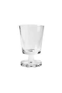 Dining Glassware: Bubble Graphic White Wine Glass