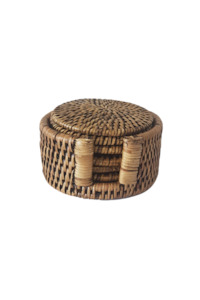 Dining Table Linen: Round Coaster Set