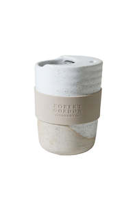 Kitchen Drinkware: Travel Cup - Speckled Dip W/Band - The Wanderer