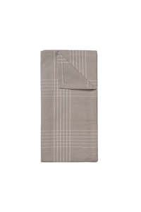 Kitchen Kitchen Accessories Accessories: Teatowel Rud S/2 - Fungi Grey/Natural