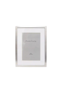 Picture Frame Silver White - 4x6