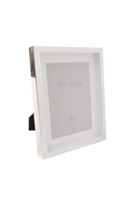 Picture Frame Chrome White - 5x7