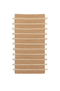Living Rugs Mats: Ezra Rug - Natural, Off White
