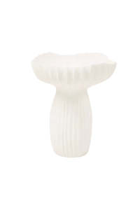 Mushroom Vase - White