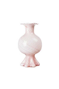 Living Vases Ornaments: Vase Mella - Fairy Pink/Off White