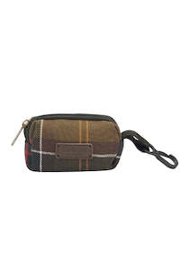 Living Pet Accessories: Tartan Dog Poop Bag Dispenser - Classic Tartan