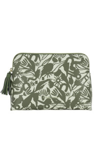 Bed Bath Accessories: Vanity Bag Large - Abstract Gum