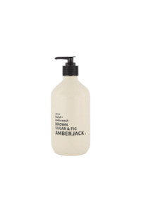Bed Bath Bath Body: Hand & Body Wash - Brown Sugar & Fig