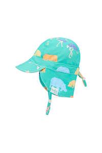 Paradise Swim Flap Cap - Congo Seagrass