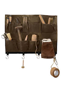 The Garden: Waxed Canvas Hanger - Large
