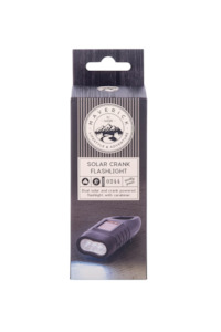 Travel Games: Solar Crank Torch