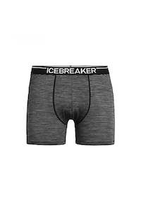 Icebreaker: Mens Anatomica Boxers - Gritstone Heather