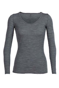 Icebreaker: Womens Siren Sweetheart LS Top