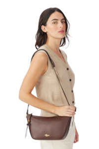 Womens R M Williams: Alice Crossbody Bag - Pecan