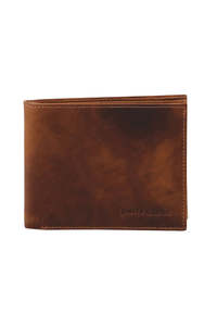 Mens Accessories: Mens Wallet - Chestnut
