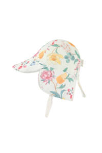 Living: Down Under Flap Cap - Waratah Dawn