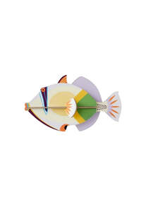 Wall Art Sea Creatures - Lagoon Triggerfish