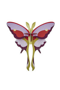 Wall Art Butterflies - Lilac Comet Butterfly