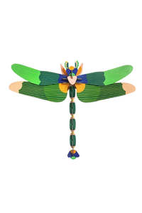 Homewares: Wall Art Butterflies - Green Dragonfly