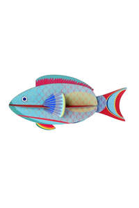 Living Art Mirrors: Wall Art Sea Creatures - Parrotfish