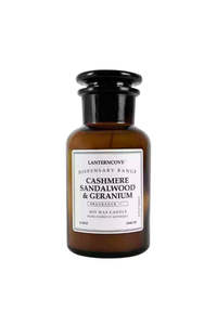 Living Candles Home Fragrance: Dispensary - Cashmere Sandalwood & Geranium