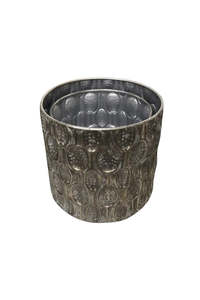 Living Vases Ornaments: Metal Pots - Set 2