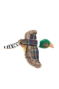 Dog Pheasant Toy - Classic Tartan