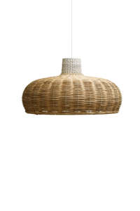 Audio Lighting Lighting: Dalat Round Lightshade - Natural/White