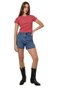 Minimal Thrills Mini Tee - Redwood