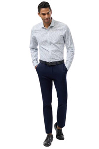 Brooksfield: Abstract Floral Shirt