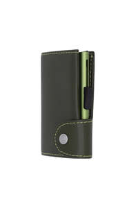 Mens: Single Wallet - Olive