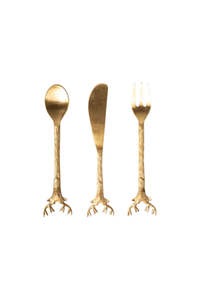 Dining: Reindeer Forged Cheese Set