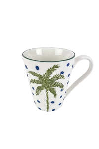 Coffee Mug - White Palm Set 2