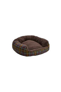 Living: Dog Snuggle Bed 35" - Classic Tartan