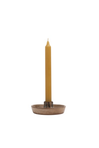 Living Candles Home Fragrance: Household Taper Candle - Mustard