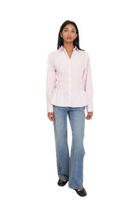 Huffer: Ada Shirt - Petal Stripe