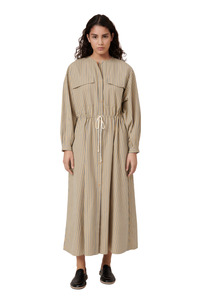 Kowtow: Array Dress - Double Pinstripe