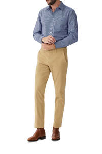 Classic Shirt - Navy, White