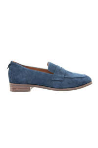 Womens Footwear: Rika - Navy Suede