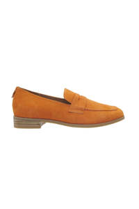 Rika - Orange Suede