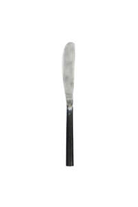 Dining: Black Handle Butter Knife