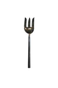 Dining: Black Handle Serving Fork