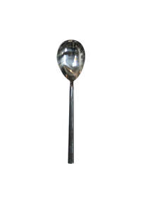 Dining: Black Handle Serving Spoon
