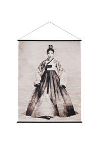 Living Art Mirrors: Hanging Paper Art - Lady Grace